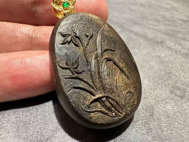 文莱软丝沉水挂件